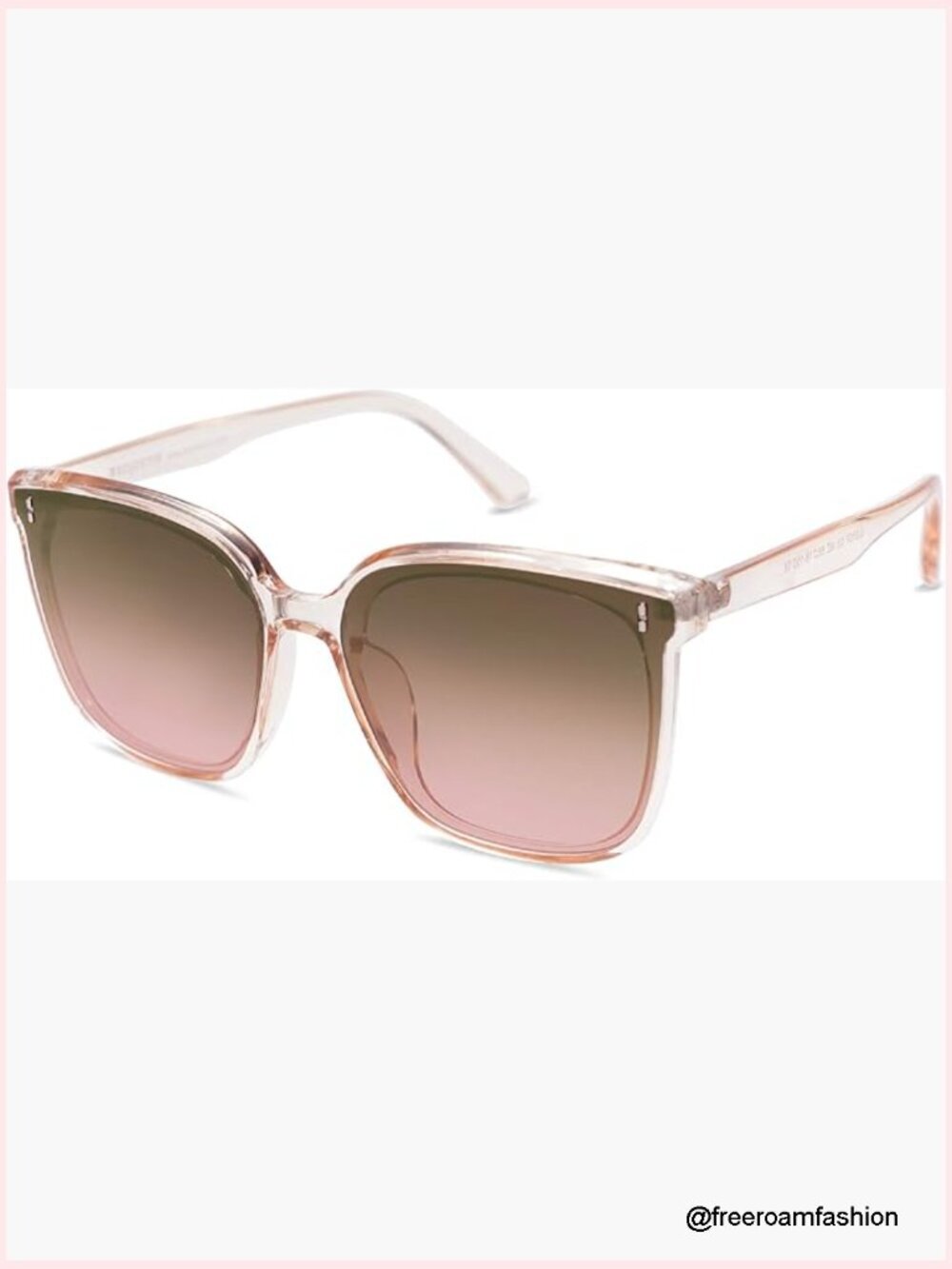 Vintage Style Square Sunglasses UV400 Protection